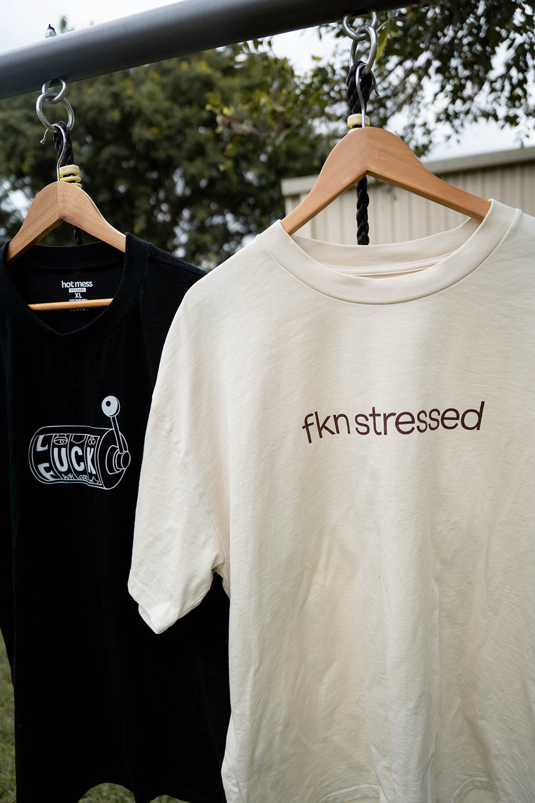 Fkn stressed Oversized Tee